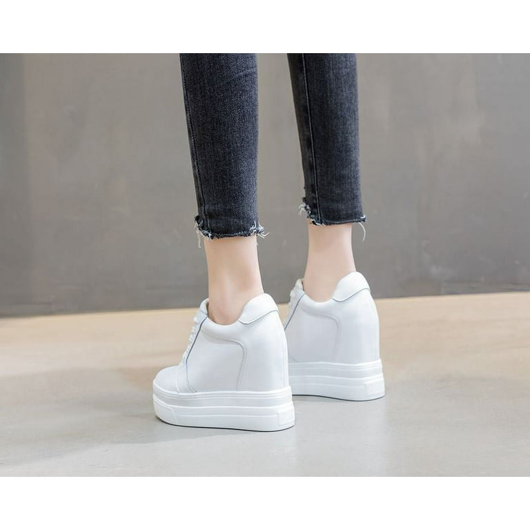 High platform sales slip on sneakers