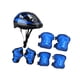 thumbnail image 5 of Casco de bicicleta para niños, casco de ciclismo, resistente a impactos, a prueba de golpes, casco de patinaje, casco de patineta para adolescentes, Azul, 5 of 8