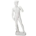 thumbnail image 2 of Michelangelo`s `David` Statue Marble White Finish, 2 of 4