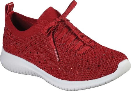 skechers womens red shoes