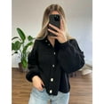 thumbnail image 2 of Lentta Womens Cardigan Sweaters Casual Lightweight Long Sleeve Button Up Oversized Knit Outerwear, 2 of 6