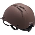 thumbnail image 3 of Large / X Ovation Comfortable Ventilated Deluxe Schooler Helmet Brown, 3 of 6