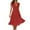 Red, variant on under 10.00 LYXSSBYX Womens Dresses Sleeveless Fashion Women V-Neck Polka Dot Floral Print Down Short Sleeve Dresses