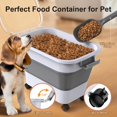 thumbnail image 3 of Contenedor de comida para perros Viretec de 7 a 10 kg con tapa y cuchara, 3 of 7