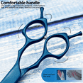 thumbnail image 3 of Professional Pet Scissors, Blue Down Curved Dog Grooming Scissors, Stainless Steel Grooming Shears, 3 of 6