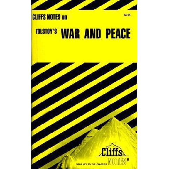 Pre-Owned Tolstoy's War and Peace (Cliffs Notes) (Paperback) 0822013665 9780822013662