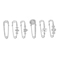 thumbnail image 1 of Broches De Seguridad, Broches De Mujer Fáciles De Usar Para Bolso ANGGREK No, 1 of 7
