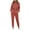Red winter 2 piece sets, variant on Usmixi Womens 2 Piece Outfits Womens Elastic Waist Drawstring Jogger Pant Lounge Set Long Sleeve Pullover Tops 2 Piece Outfits Set Casual Solid Sports Sweatsuits Set with Pocket Fall Saving