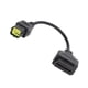 thumbnail image 1 of Cable De Escáner OBD2, Práctico Adaptador De Diagnóstico OBD2 Resistente A La Abrasión Universal Estable De 6 Pines Para Motocicleta, 1 of 7