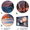 thumbnail image 3 of Designart "Waters Boat Magical I" Transportation Metal Art Print, 3 of 5