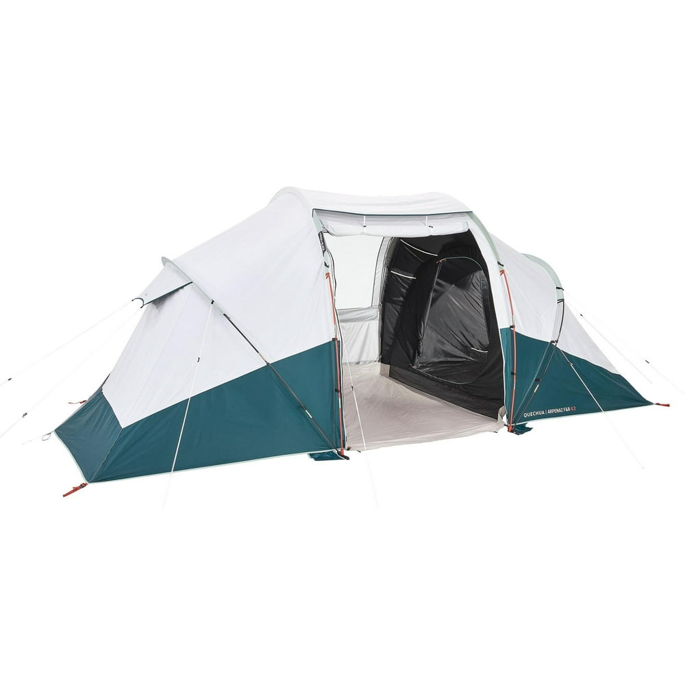 Decathlon Quechua Arpenaz Fresh & Black, Camping Tent with Poles, 4