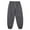 Gray, variant on Men Pants Fashion Solid Casual Elastic Waist Pocket Trousers Sport Pants Pantalones Para Hombre Black XL