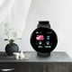 thumbnail image 5 of Cateissary Reloj inteligente inalámbrico de plástico Pantalla redonda portátil Reloj de compatible con Bluetooth de presión arterial alimentado Relojes inteligentes Negro, 5 of 6
