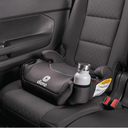 Diono Solana - Pack of 2 Backless Booster Car Seats, Black