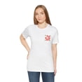 thumbnail image 3 of Women's Summer is Knocking Trendy Beach Front/Back Cotton Shirt, 3 of 10