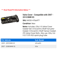 thumbnail image 2 of Valve Cover - Compatible with 2007 - 2010 BMW X5 2008 2009, 2 of 2