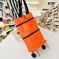 thumbnail image 3 of Labymos B11-46 Chariot de Courses Portable Multi-Fonction Sac Pliable en Oxford Sac de Courses Réutilisable avec Roues, 3 of 7