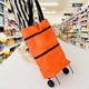 thumbnail image 3 of B11-46 Shopping Trolley Bag Multifunción portátil Oxford Folable Tote Cesta de compra Bolsas de comp Abanopi Verde, 3 of 7