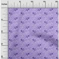 thumbnail image 2 of oneOone Velvet Purple Fabric Ocean Wave Fabric For Sewing Printed Craft Fabric By The Yard 58 Inch Wide, 2 of 4