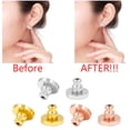 thumbnail image 4 of 4Pcs Earring Lifters Earrings Backs for Studs Hypoallergenical Earwear Backings, 4 of 14