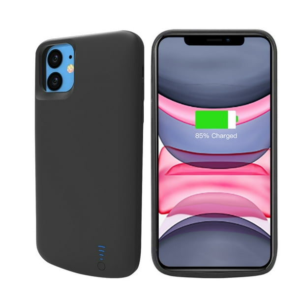 Battery Case For Iphone 11 Pro 6000mah Portable Charging Case For Iphone 11 Pro Rechargeable External Battery Pack Extended Battery Protective Charger Case Walmart Com Walmart Com