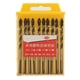 thumbnail image 2 of Brocas para madera Jadeshay 10 piezas Brocas para hormigón negro Taladro de cerámica, 2 of 8