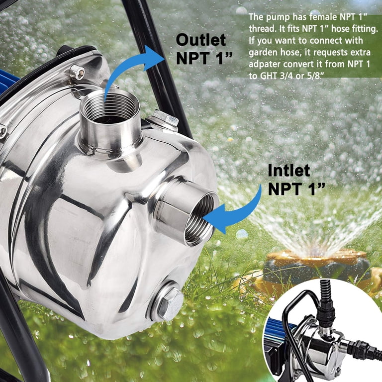 Lawn Sprinkler Booster Pump Domestic Water Pressure Booster Pumps And