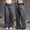 4a Grey, variant on Flare Jeans for Girls 14-16 Girls Jeans Denim Elastic High Waisted Wide Leg Baggy Cargo Pants with Pockets 5-14 Years Streetwear Ripped Denim Pants