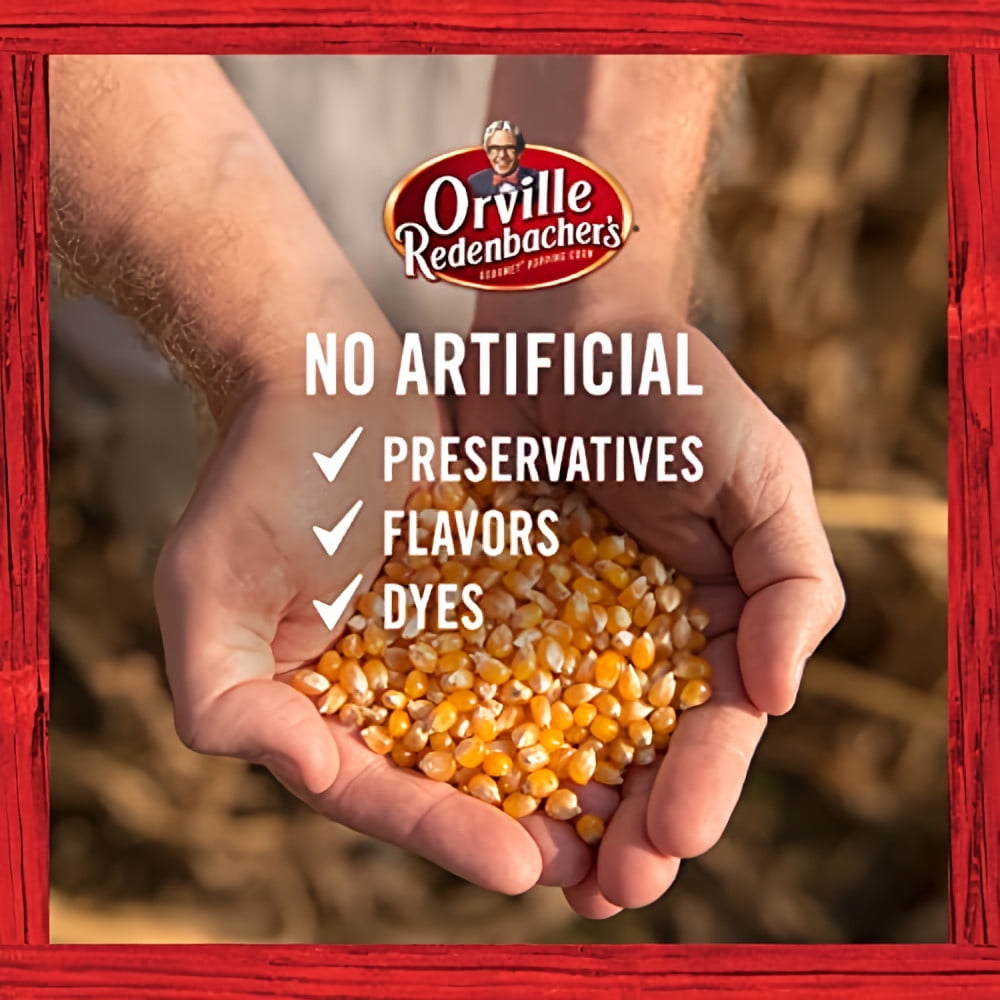 Orville Redenbacher's Movie Theater Butter Microwave Popcorn (Pack of 8)