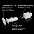thumbnail image 6 of FACEGA 4Pcs Venetian Blinds No Drill No Tools,Adhesive Blinds Bracket Protects Walls,Roller Shutters Blind Fixing Mount Brackets, 6 of 7
