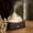 Brown, variant on Glass Dome Oil Diffuser With Reservoir & Wood Base-plastic Free  200ml Ultrasonic For Timer 7 Color Light Auto-off Home Office Yoga Dark Brown