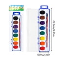 thumbnail image 4 of fsxdhpcsgfc 8 Color Watercolor Semi Dry Pigment Children's Solid Watercolor Pigment Painting Art 15ml Ladies And Gentlemen The Fabulous Stains Glass Tip Pen Ink Colors Pencil Class of Party Easter, 4 of 8