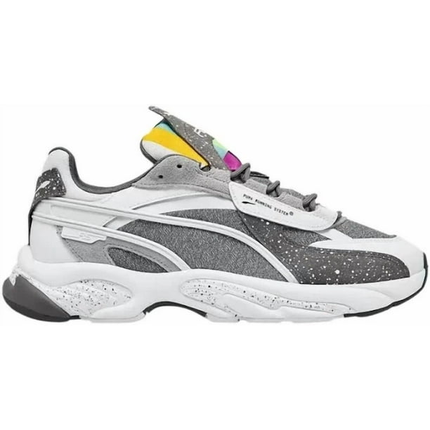 $106 PU & MA 9.5 42.5 Sneakers RS-Connect Grey 382921-01 Mens