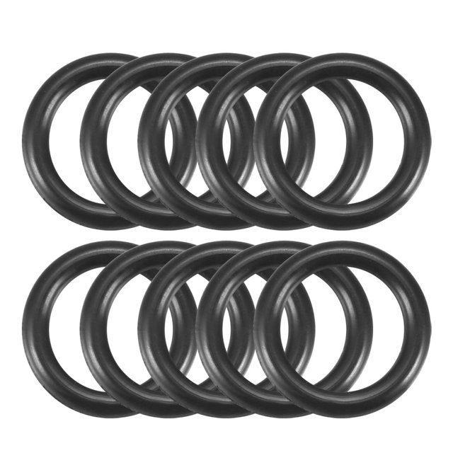 10Pcs 13mm x 1.9mm Anillos O de goma NBR resistentes al calor