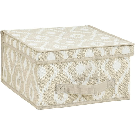 HouseCandie Storage Box, India Faux Jute