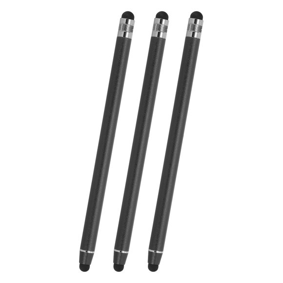 Stylus Pens for Touch Screens, 2 in 1 High Sensitivity Universal Pen Black