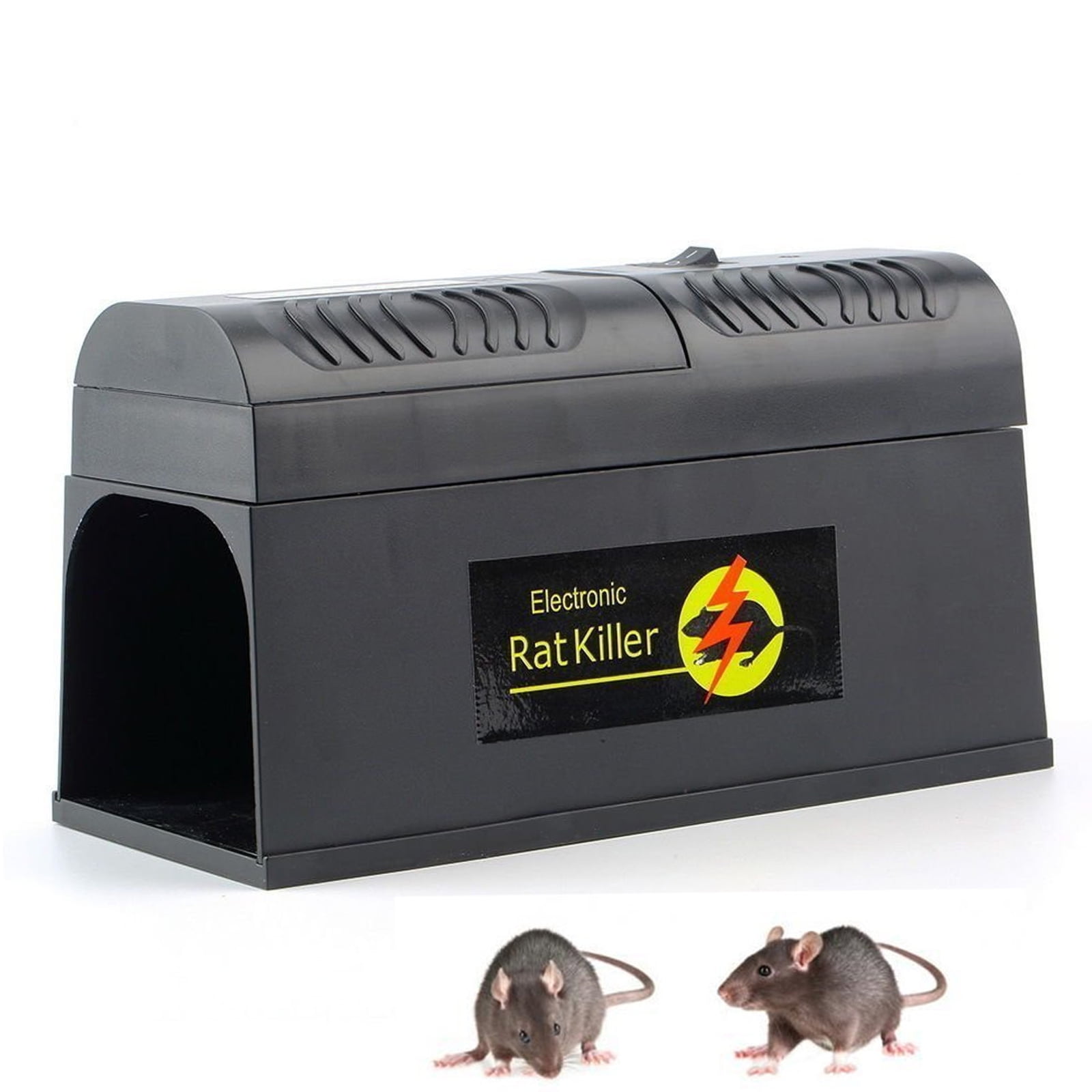 Electronic Mouse Trap Control Rat Killer Pest Mice Electric Rodent Zapper 5000V 