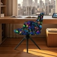 thumbnail image 3 of Xixirimido Trick Mushroom Halloween Pattern Office Arm Chair Cover Swivel Dining Chair Slipcover Curved Back Armrest Chair Covers Stretch Desk Chair Protector Cover for Home Office, 3 of 7