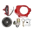 thumbnail image 2 of Cubierta Del Volante De Encendido Del Motor De Arranque, Kit De Motor De Arranque Eléctrico De Rendimiento Mejorado Fácil De Instalar Para Motores De 4 Tiempos GX160 GX200 5.5HP, 2 of 7