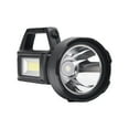 thumbnail image 2 of Flashlight Rechargeable High Lumens Flashlight Super Bright Small LED Flash Light Zoomable Adjustable Brightness Long Lasting For Camping Outdoors, 2 of 5