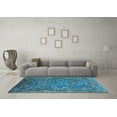 thumbnail image 3 of Ahgly Company Indoor Rectangle Oriental Light Blue Industrial Area Rugs, 4' x 6', 3 of 4