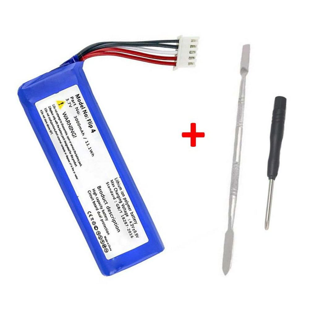 Replacement Battery For JBL Flip 4 Speaker GSP872693 Repair Power