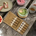 thumbnail image 3 of Juego de combinación de bolsa de lona para barbacoa con 9 tarros de especias, bolsa de almacenamiento de botellas, de botella de condimento, 3 of 8