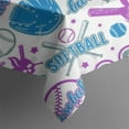 thumbnail image 5 of Colorful Baseball Icons Pattern Square Tablecloth,Waterproof Square Table Cover,Wipeable Spillproof Washable Table Cover for Home Kitchen Party Decor 60"x60"(152x152cm), 5 of 6