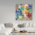 thumbnail image 3 of Trademark Fine Art 'Hydrangea Bouquet I Square II' Canvas Art by Silvia Vassileva, 3 of 3