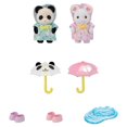 thumbnail image 5 of Calico Critters Nursery Friends - Rainy Day Duo, Set of 2 Collectible Figures With Accessories, 5 of 5