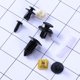 thumbnail image 1 of unbranded 500Ud Sujetadores De Empuje Para Autos En Nylon Negro Con Clips Para Puertas Y Paneles, 1 of 5
