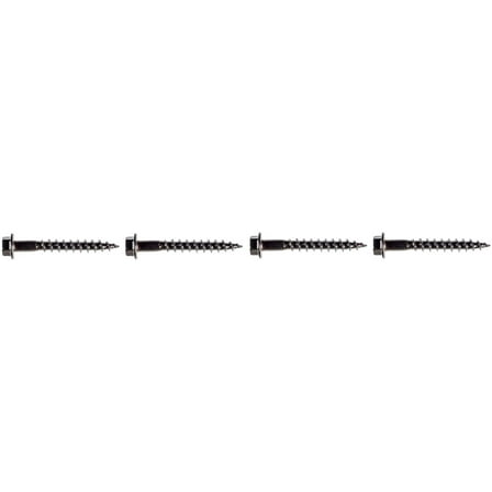 Simpson Strong-Tie SD10112DBBR50 1-1/2" x #10 Outdoor Accents Connector Screw 50ct 4 Pack