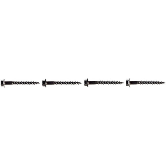 Simpson Strong-Tie SD10112DBBR50 1-1/2" x #10 Outdoor Accents Connector Screw 50ct 4 Pack