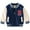 1#Navy, variant on Kiijoy Toddler Boys Fleece Baseball Jacket Zip Up Colorblock Varsity Sweatshirt, Sizes 2-3
